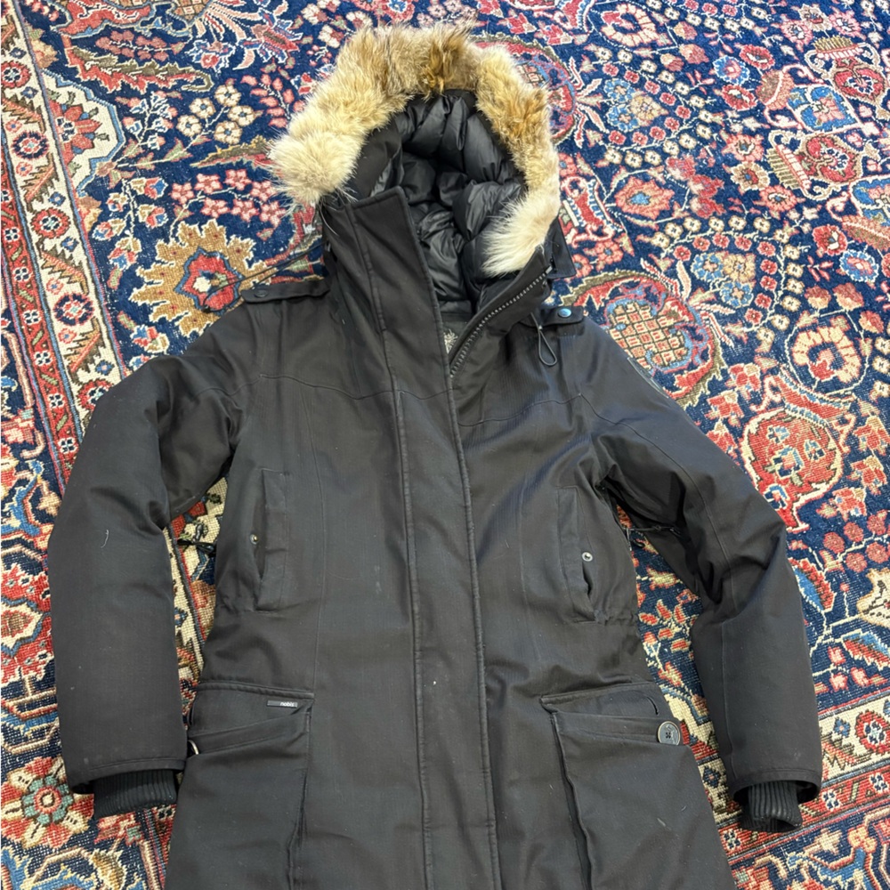 Nobis Parka with Fur Trim Hood